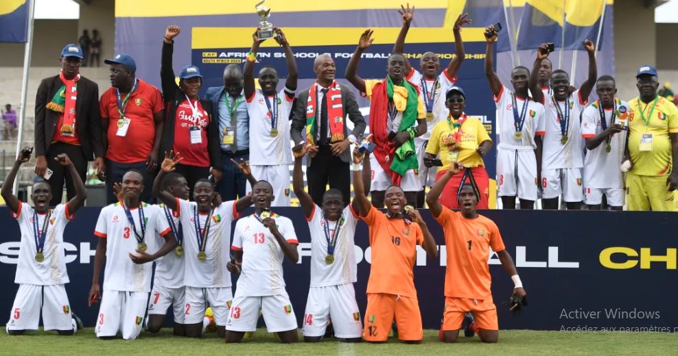 Championnat africain de football scolaire de la CAF : les vainqueurs sont connus