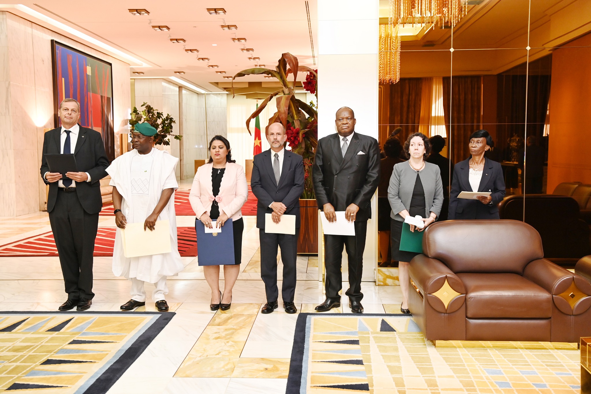 Cameroun : sept autres chefs de mission diplomatiques prennent fonction à Yaoundé
