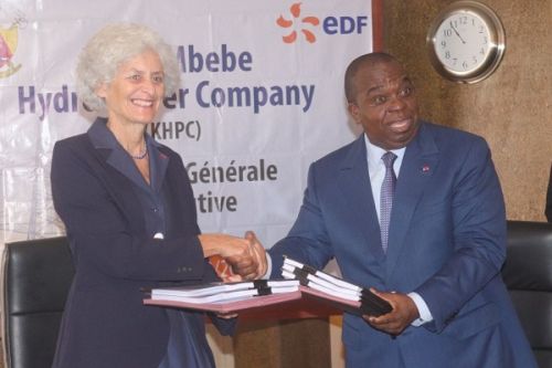 L’Etat du Cameroun et EDF s’unissent pour construire le plus grand barrage du pays