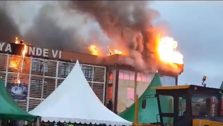 Incendie à la mairie de Yaoundé 6