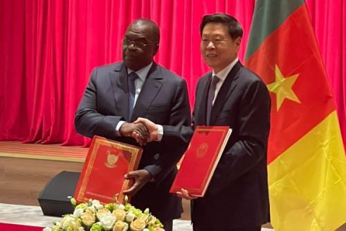 Affaires : le Cameroun signe une convention fiscale avec la Chine