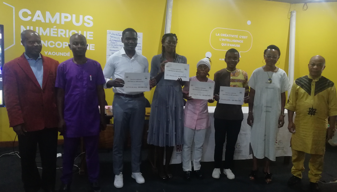 Cameroun : Nanfack Tiokou Loic Arthur remporte le prix ‘’Ma thèse en 180 secondes’’ de l’AUF