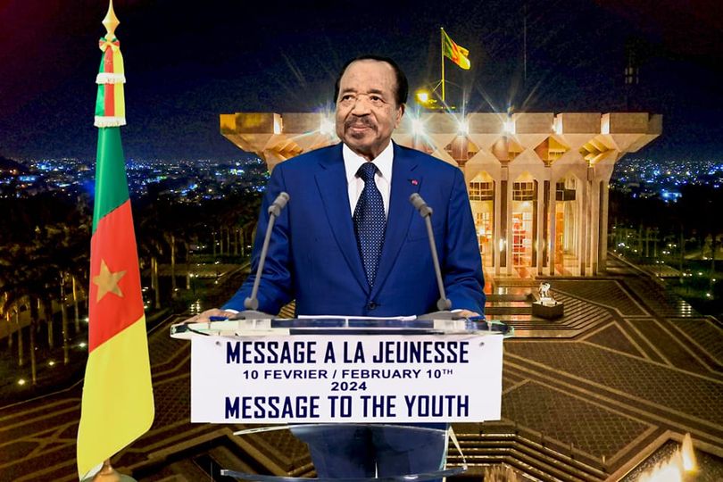 Message du président Paul Biya à la jeunesse du 10 février 2024