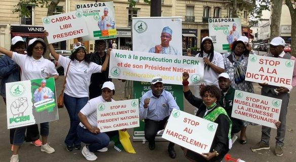 Le PCRN manifeste en France
