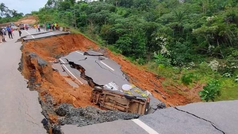 La route Bonepoupa Yabassi s'effondre