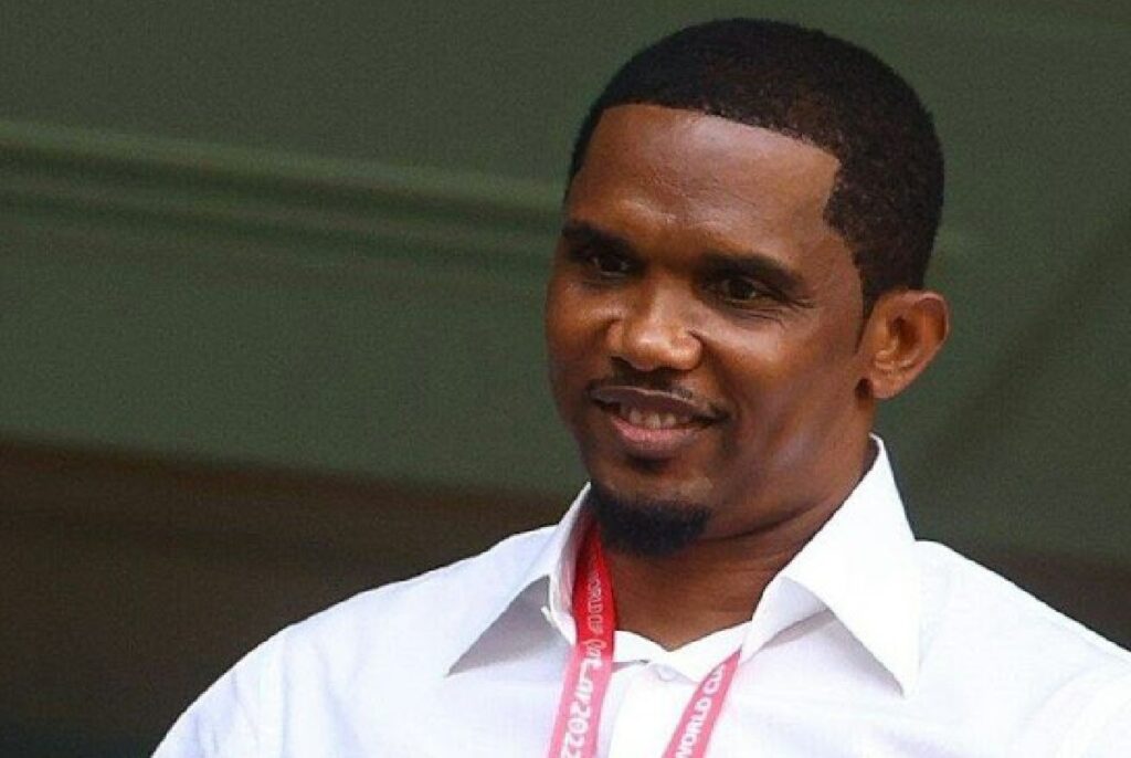 Samuel Eto'o classé 2è personnalité la plus célèbre en Afrique en juillet 2024