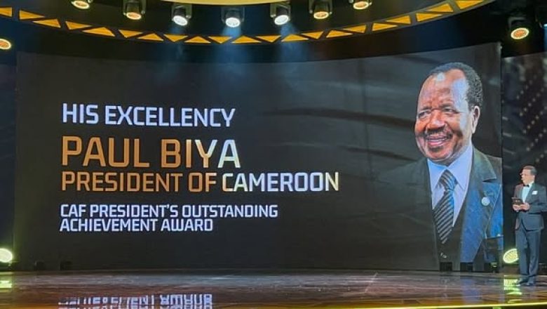 Paul Biya distingué par la CAF aux Awards 2024