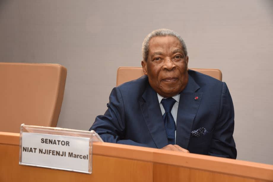 Marcel Niat Njifenji conserve son poste de président du Sénat