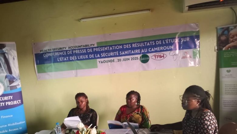 Le Cameroun a besoin de renforcer sa sécurité sanitaire
