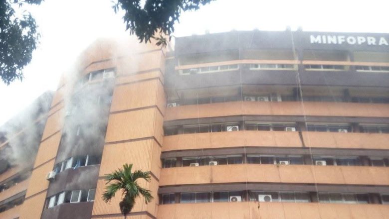Incendie au Minfopra, pas de dégât humain