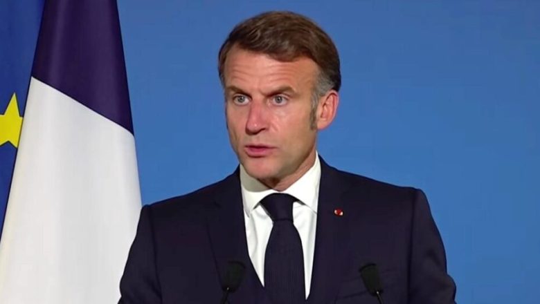 Emmanuel Macron, président de la République française