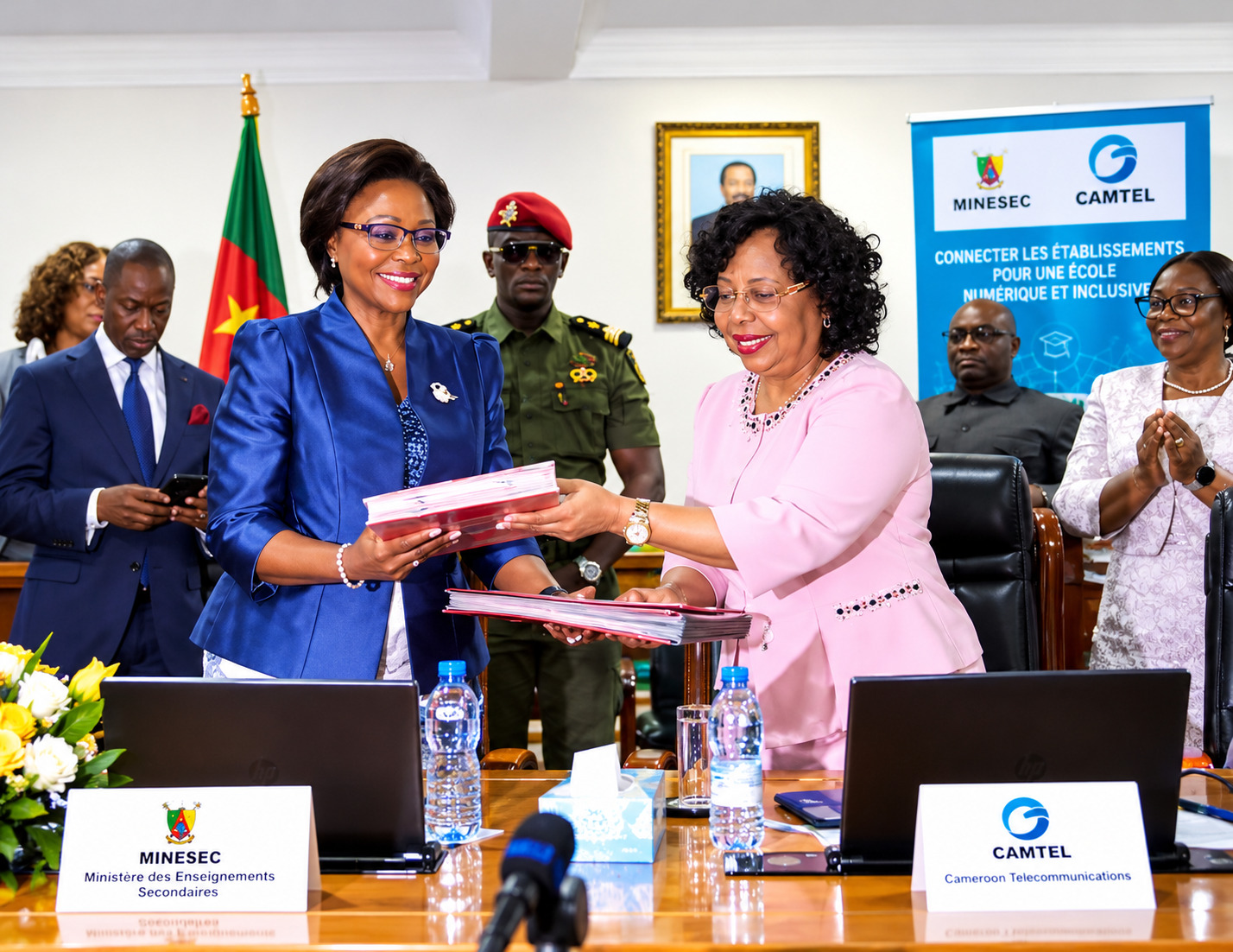 Cameroun/ Minesec-Camtel : 50 Mbps pour accélérer la révolution numérique dans les lycées et collèges
